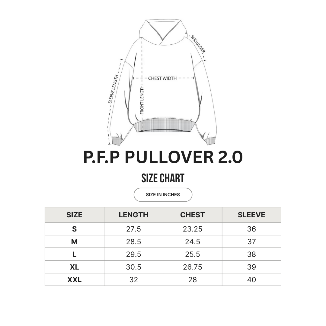 P.F.P. PULLOVER - HEATHER GREY
