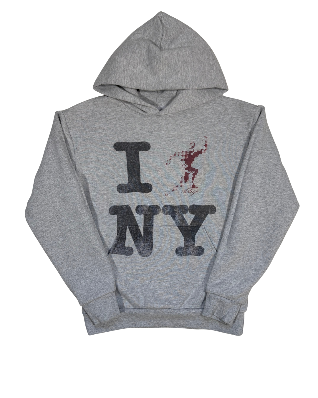 PRE-ORDER NEW YORK - PULLOVER HOODIE (HEATHER GREY)